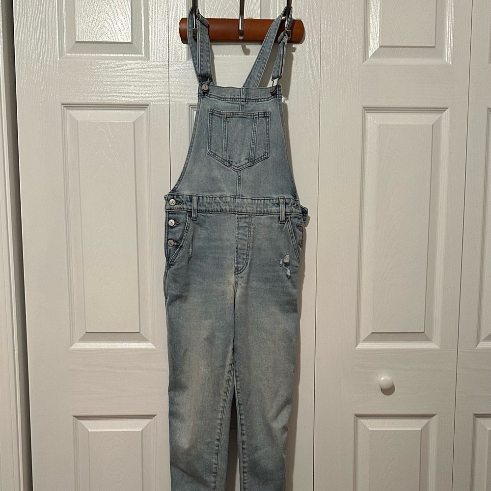 Old Navy Light Blue Denim Jumpsuit